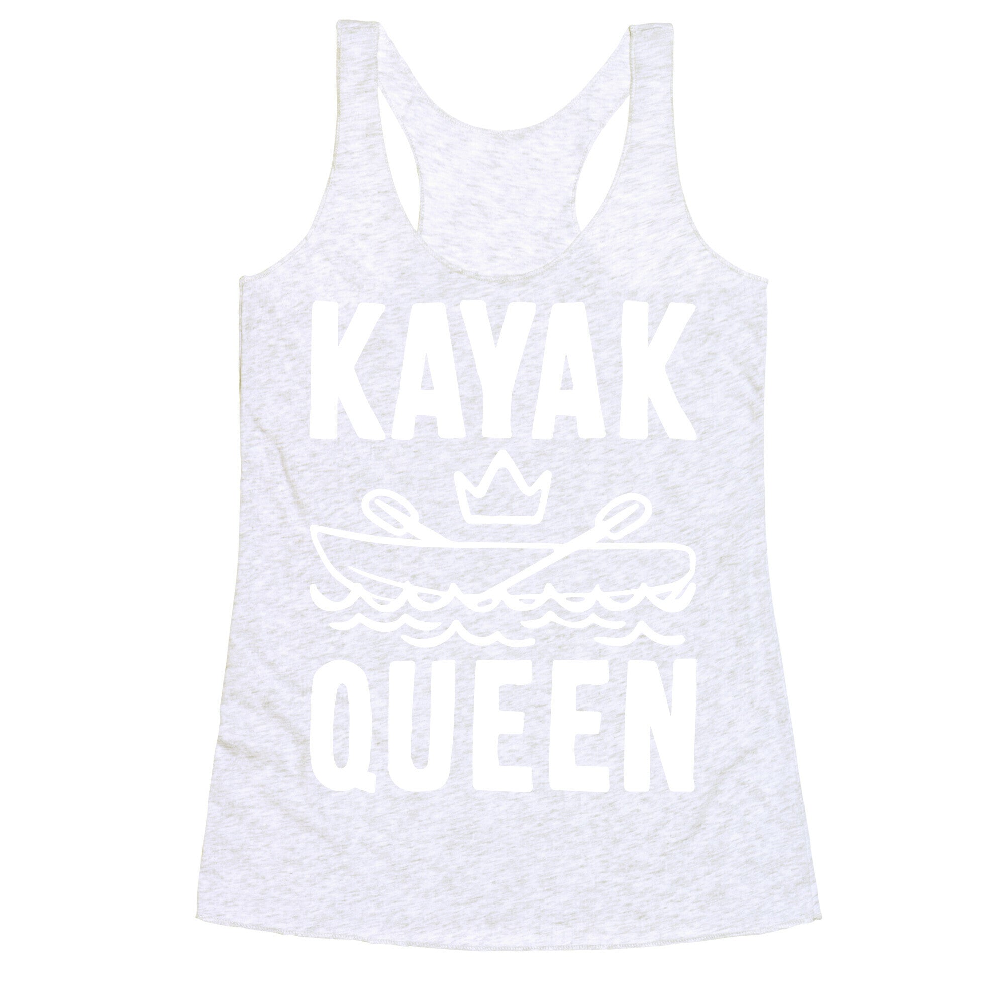 Kayak Queen Racerback Tank